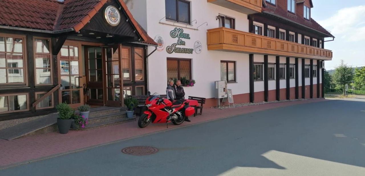 Hotel Igelstadt Fürstenberg Buitenkant foto